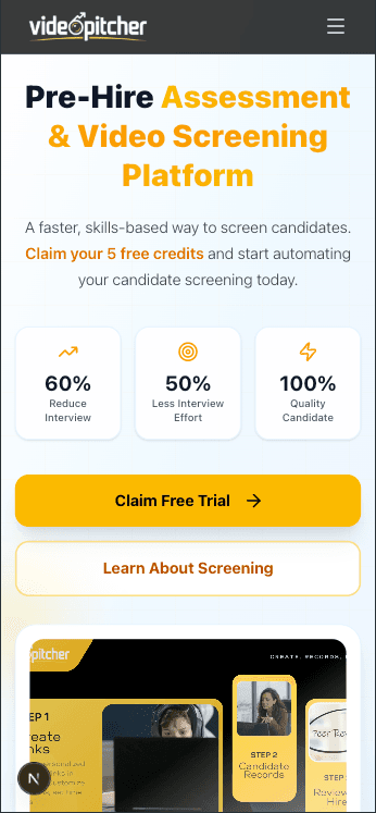 Video Pitcher App